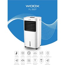 Woox Hava Soğutucu FL1803R 10000 BTU İyonizerli 65 Watt Beyaz Renk Taşınabilir Cihaz