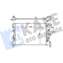Kale 346085 Motor Radyatoru 1300342 1300355 95026325