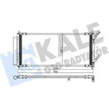 Kale 342970 Klima Radyatoru 80100SZTG01 80110TF0003 80110TF0013