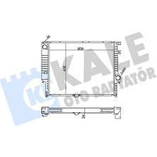 Kale 351930 Motor Radyatoru 1468082 1468085 17111468082