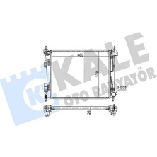 Kale 354280 Motor Radyatoru 253101R350