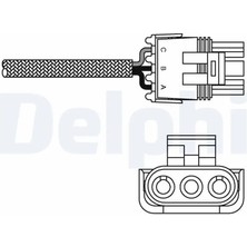 Delphi ES1099012B1 Oksijen Sensoru 7700746375 7700854148 7700854506