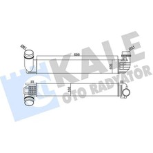 Kale 345105 Turbo Radyatoru 144960023R 144969107R