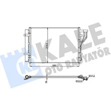 Kale 345415 Klima Radyatoru 976061P000