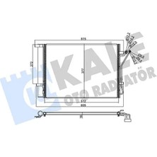 Kale 357790 Klima Radyatoru 976061J010