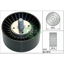 Ina 532073510 Alternator Gergi Bilyasi 4802597 96868478