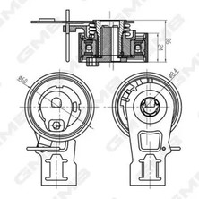 GMB GTB1020 Triger Gergi Bilyasi 1610577380 1872492 3646453