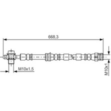 Bosch 1987481693 Fren Hortumu On 5Q0611701C 5Q0611701D