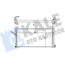 Kale 356905 Motor Radyatoru 51700805 51708005 51733001