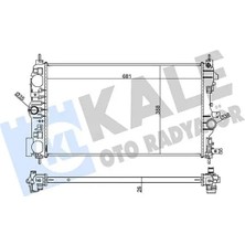 Kale 354115 Motor Radyatoru 1300326 13311078 39074658