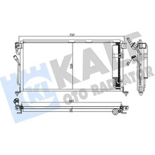 Kale 357840 Klima Radyatoru MN151100