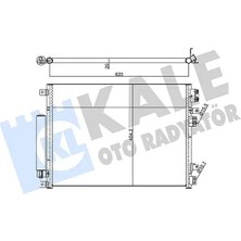 Kale 343140 Klima Radyatoru 05137693AD 5137693AA 5137693AB