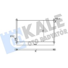 Kale 350595 Klima Radyatoru 80100S84A00