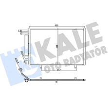 Kale 357775 Klima Radyatoru 1751976 1818909 AV1119710FA