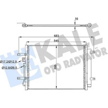 Kale 357875 Klima Radyatoru 97606G2000