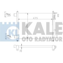 Kale 342435 Klima Radyatoru 921101HC0A