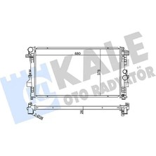 Kale 360900 Motor Radyatoru A6395010401 A6395011101
