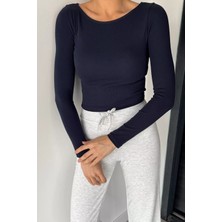 Gülseli Kadın Likralı Slim Fit Basic Body Bluz P-00018605