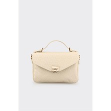 Elle Bej Kadın Küçük El Çantası