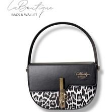 La Boutique Lb Çanta 2617 Leopar Gri