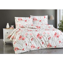 Cotton Collection Ranforce Çift Kişilik Nevresim Takımı Pure Romance