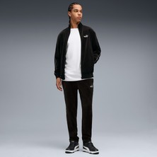 Puma Essentials Elevated Velour Erkek Siyah Pantolon.01