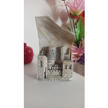 Hureggo Vintage Islam Şehri Taş Biblo & 20 cm