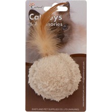 Techmrt Eastland Catnipli Tüylü Keçe Top-Çap 5cmm