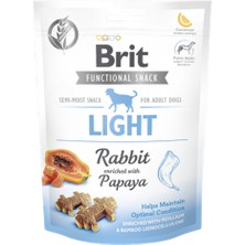 Techmrt Brit Care 150 gr x 10 Adet Kilo Kontrolü Için, Tahılsız, Tavşan Etli ve Papayalı, Fonksiyonel Yetişkin Köpek Ödülü