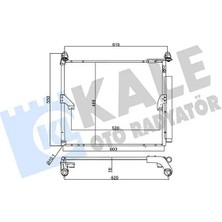 Kale 357375 Klima Radyatoru 8846060430