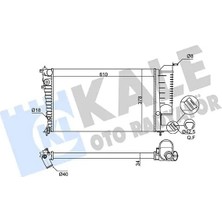Kale 363080 Motor Radyatoru 133046 1331AG 1331AH