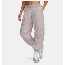 Under Armour Kadın Ua Unstoppable Woven Sheen Cargo Eşofman Altı 1389672-009