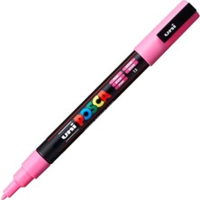 Uni-Ball Uniball Posca  ( 0.9-1.3 ) Su Bazlı Poster Markörü Açık Pembe