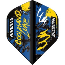 Red Dragon Airwing Moulded Luke Humphries Black Standart Dart Flight