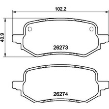 Fren Balata Arka Ford Puma 2019- 2413374