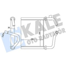 Kale 358595 Kalorifer Petegi 79110S0XA01 79110S84A01 79110S87A01