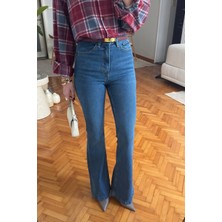 Magarde Marka Model Ispanyol Jean- Açık Mavi