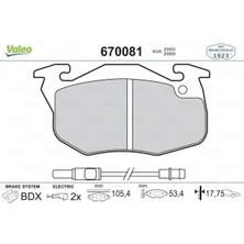 Valeo 670081 On Fren Balatasi 1617247780 245050 425033
