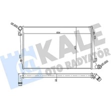 Kale 356930 Motor Radyatoru 1K0121251AL 1K0121251AN 1K0121251BL