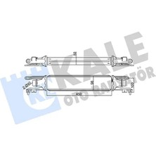 Kale 348400 Turbo Radyatoru 55702194 6302080