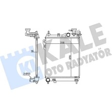Kale 348330 Motor Radyatoru 253101C200 253101C206