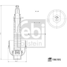 Febi 196195 Yag Filtre Kapagi 11427789323