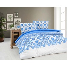 Cotton Collection Ranforce Çift Kişilik Nevresim Takımı Tulip