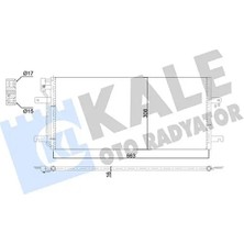 Kale 353140 Klima Radyatoru 701820413K 7D0820413B