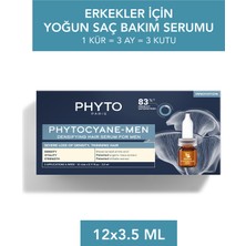 Phyto Cyane Erkek Tipi Kronik Saç Dökülmesi Karşıtı Bakım Serumu 12'li 5 ml