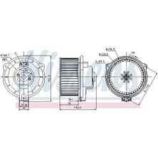 Nıssens 87107 Kalorifer Motoru A1638204142