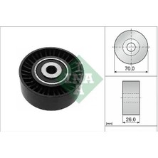 Ina 532054410 Alternator Gergi Bilyasi 1456983 6G9Q19A216AA C2Z16649