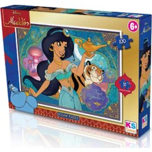 Amalfi Ks Aladdin 100 Parça Puzzle Kız Erkek Çocuk Oyuncak Eğitici Oyuncaklar