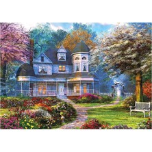 Amalfi Ks Victorian Home 2000 Parça Puzzle Kız Erkek Çocuk Oyuncak Eğitici Oyuncaklar