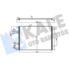 Kale 358225 Klima Radyatoru 976061R300